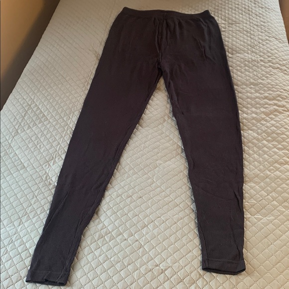 Jockey Women’s Waffle Leggings Long Underwear XL NWT - Picture 2 of 5